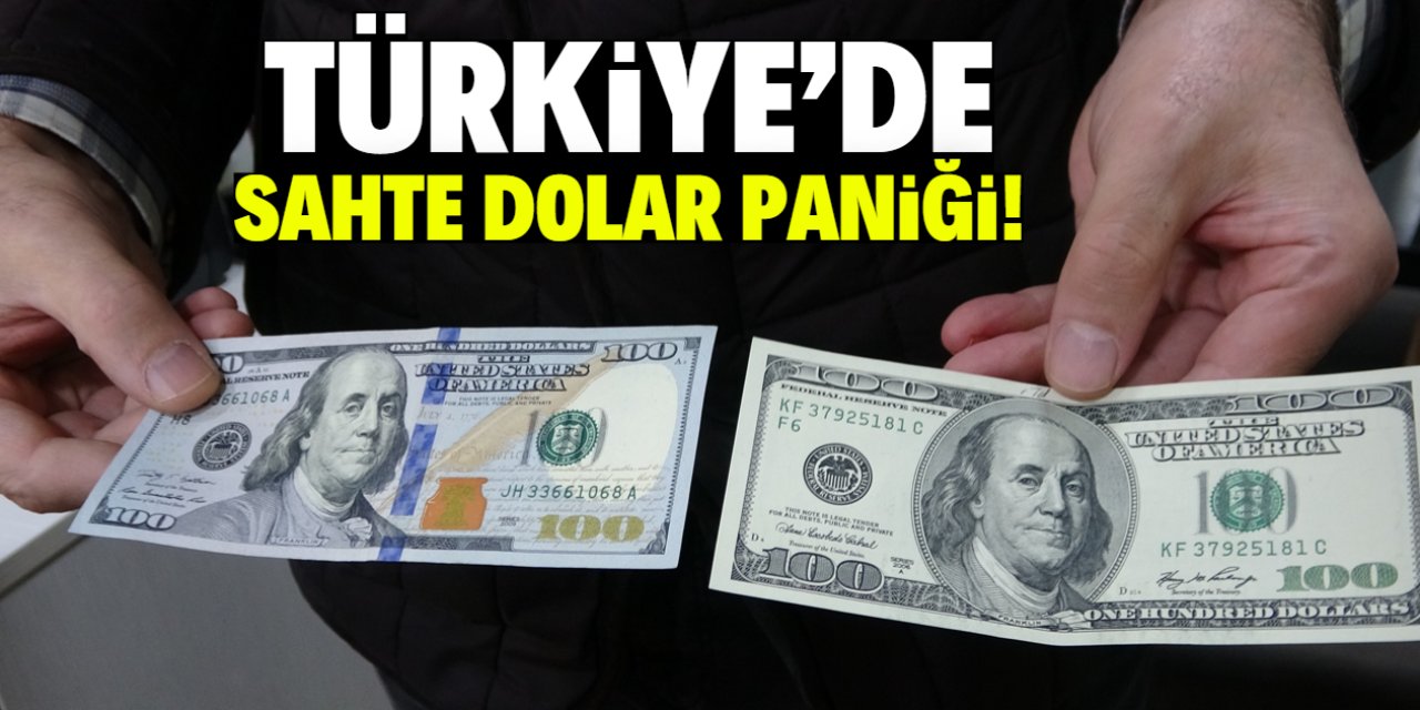 Türkiye'de sahte dolar paniği! Dikkat uyarısı yapıldı