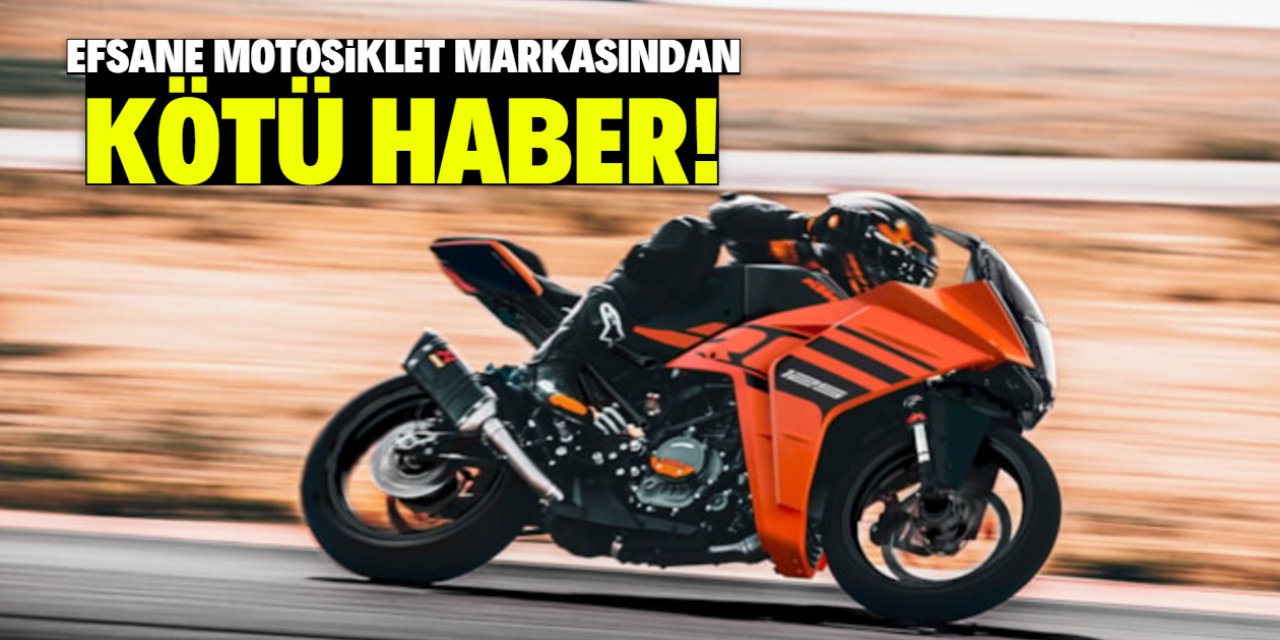 Efsane motosiklet markasından kötü haber! Atölyede başlayan hikaye bitiyor