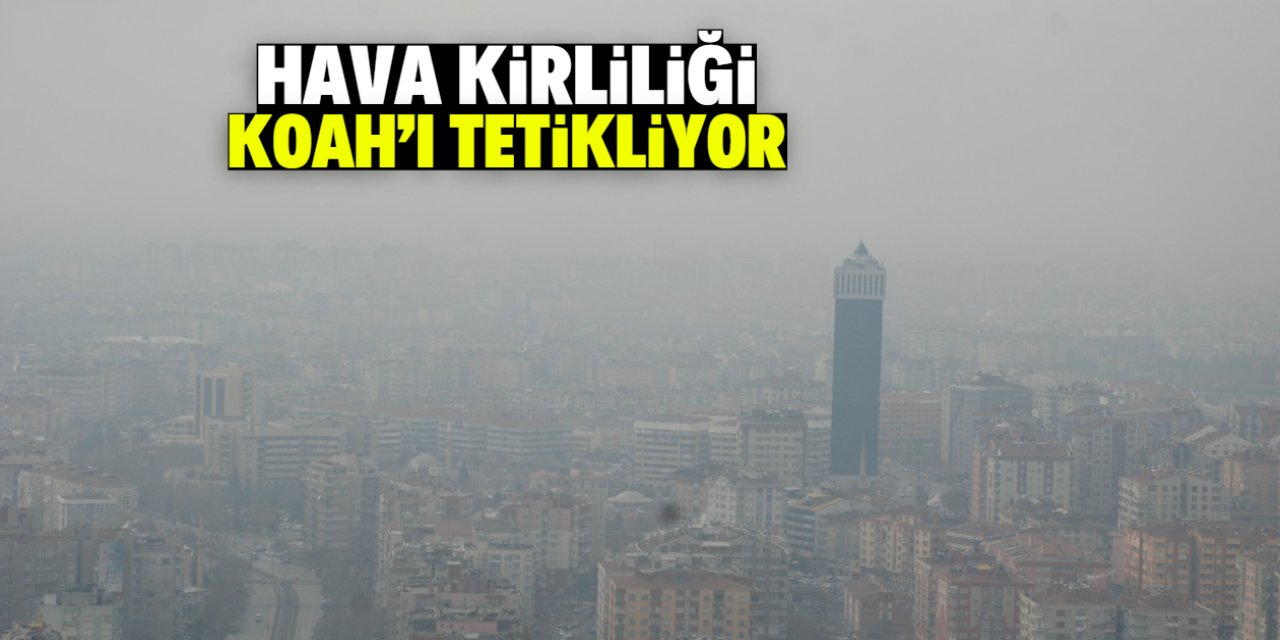 Hava kirliliği KOAH'ı tetikliyor