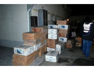 Erzincan'da 124 Bin 490 Paket Kaçak Sigara Ele Geçirildi
