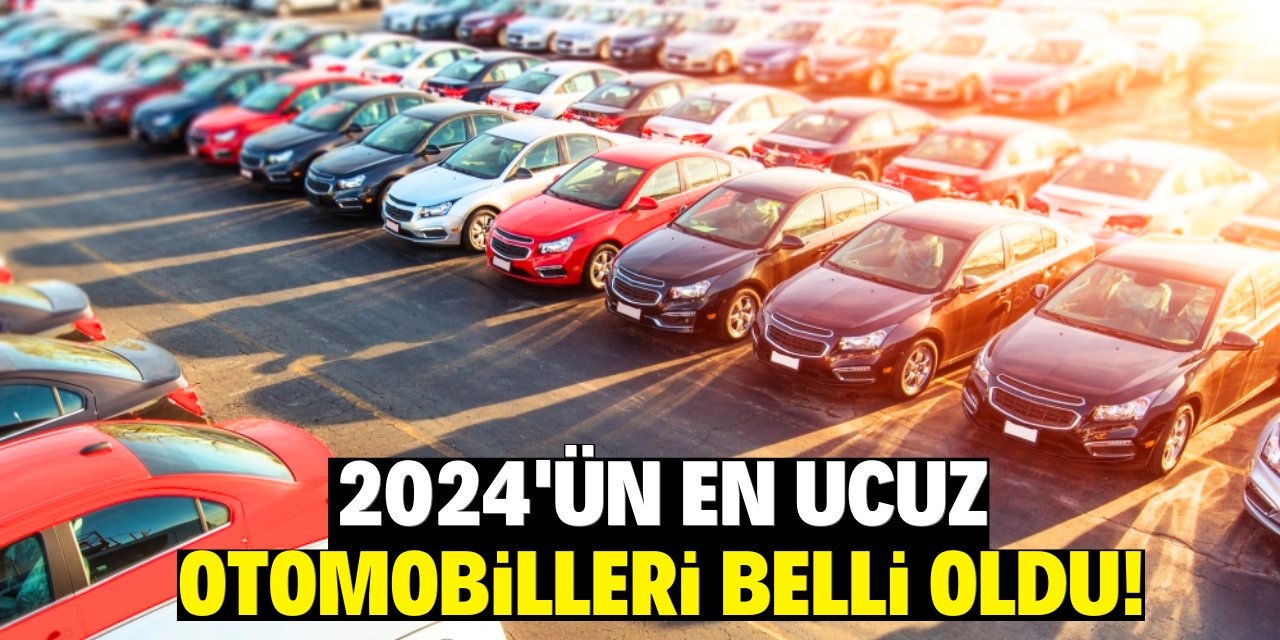 Firmalar yeni yıl girmeden otomobilleri elden çıkarmak istiyor! İşte 2024'ün en ucuz arabaları