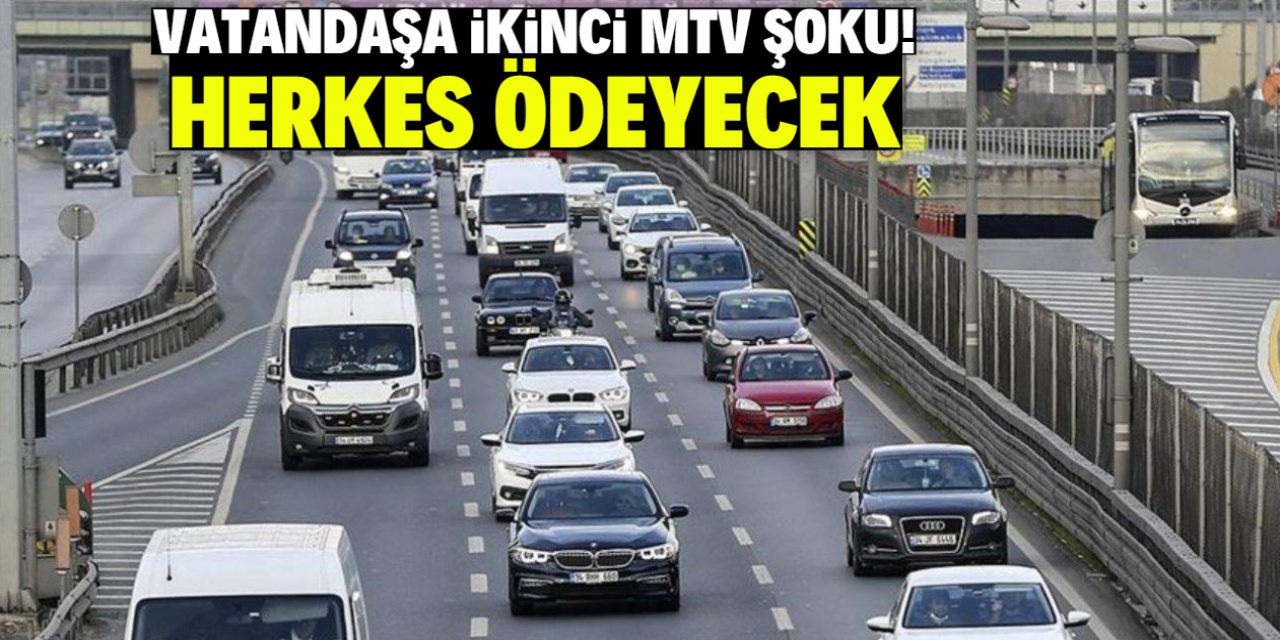 Vatandaşa ikinci MTV şoku! Herkes ödeyecek