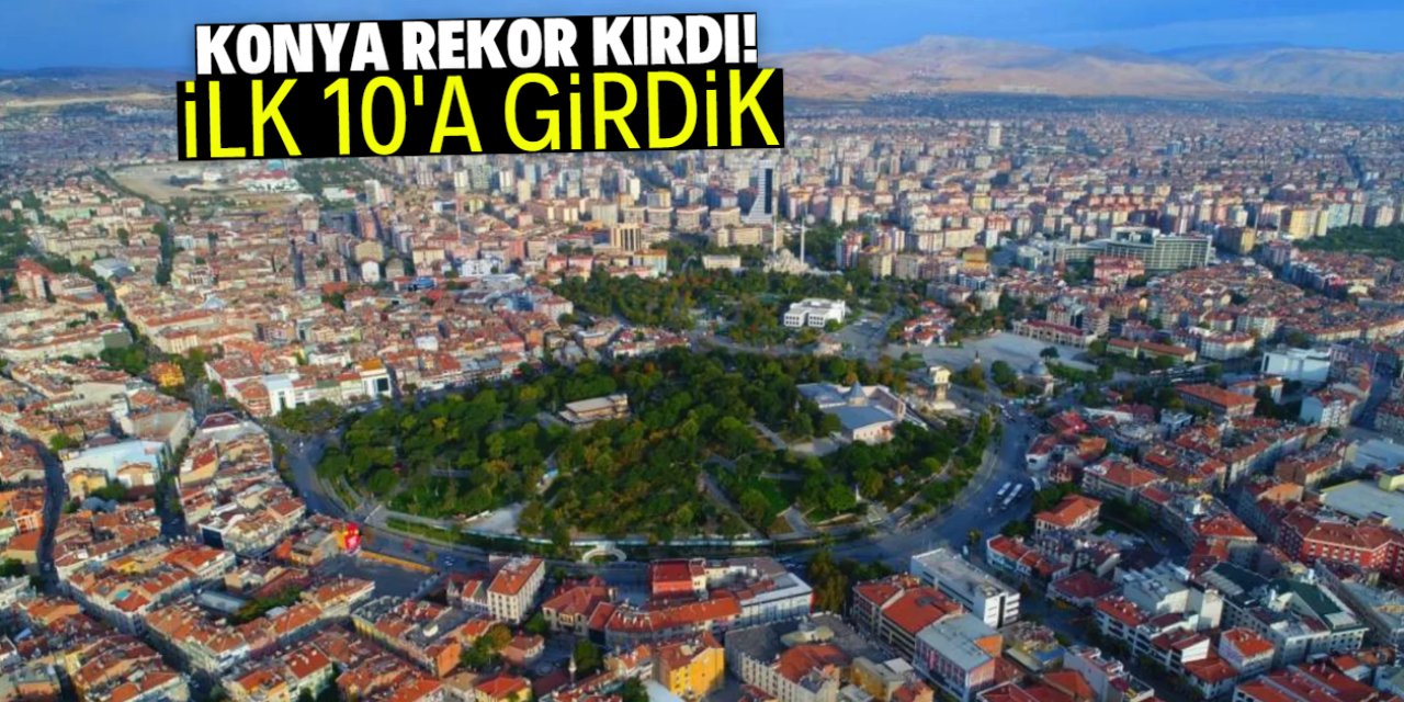 Konya dakikada 720 ürünle rekor kırdı! İlk 10'a girdik