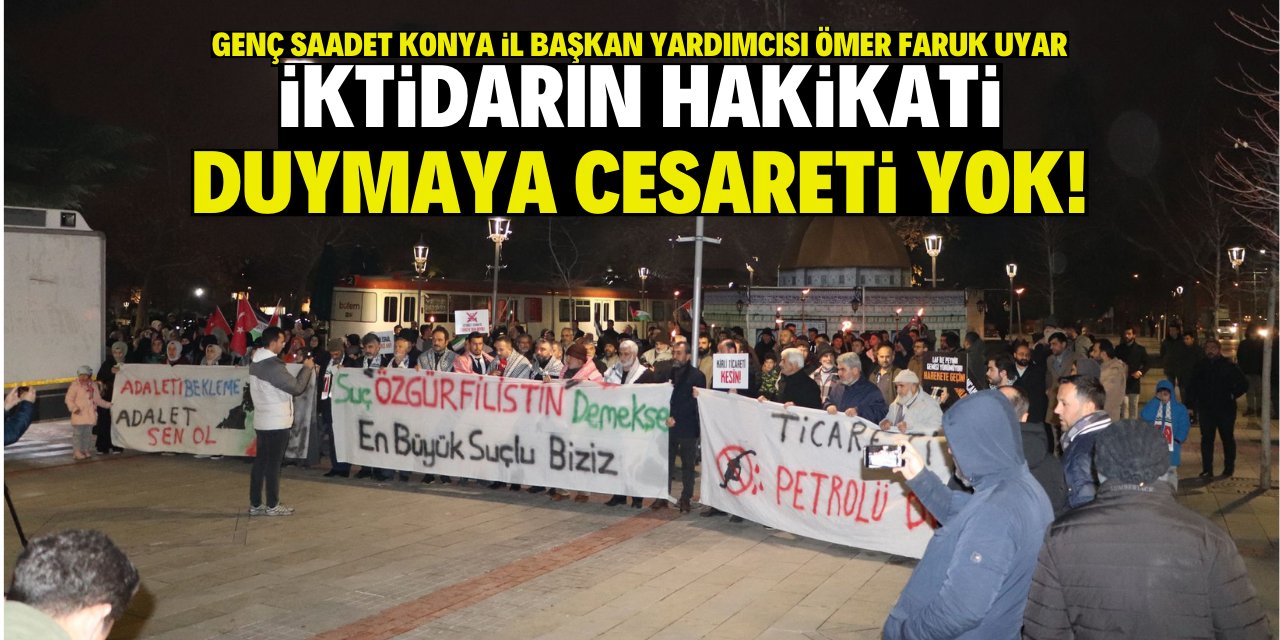 Uyar: İktidarın hakikati duymaya cesareti yok!