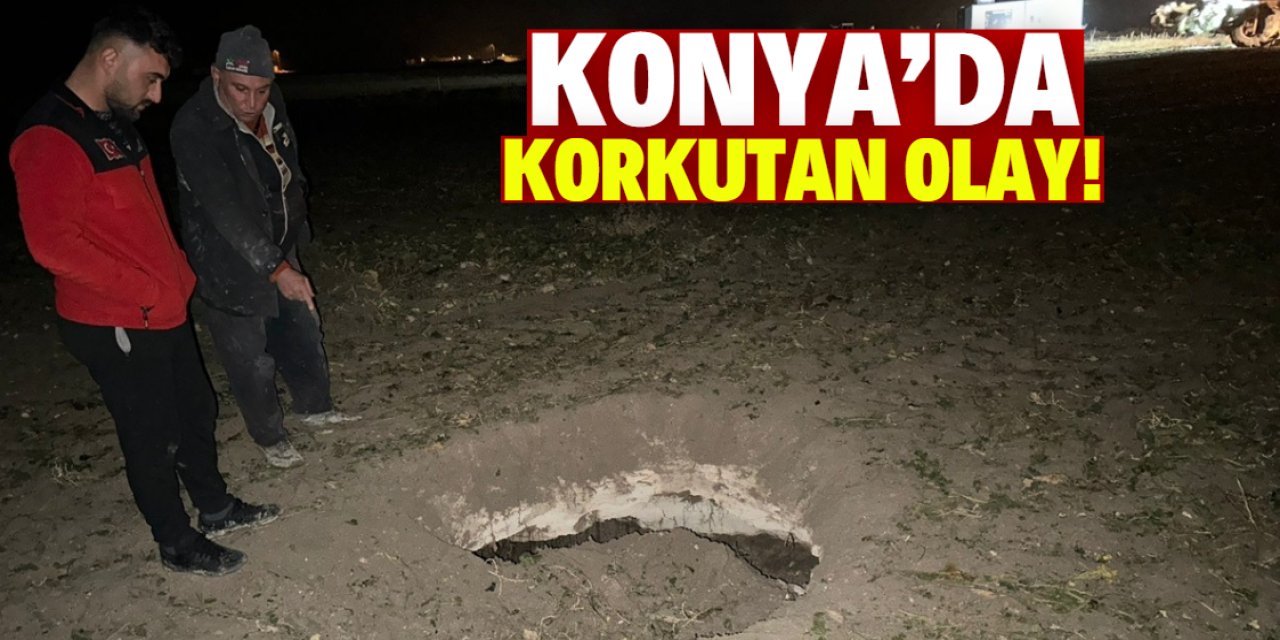 Konya'da pancar sökümü sırasında korkunç olay! Tarla çöktü