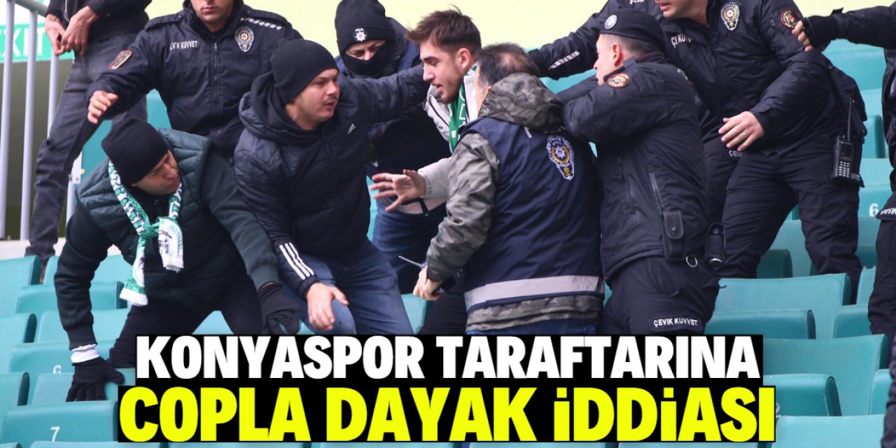 Konyaspor taraftarına copla dayak iddiası