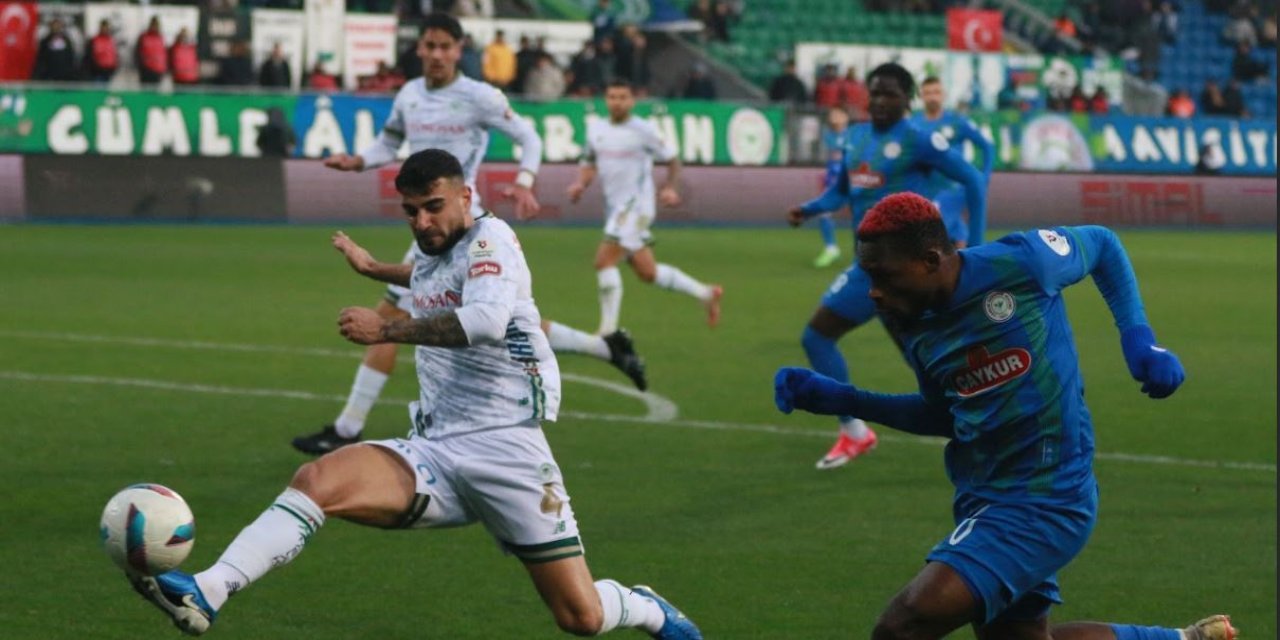 Konyaspor’un Rize kabusu devam ediyor