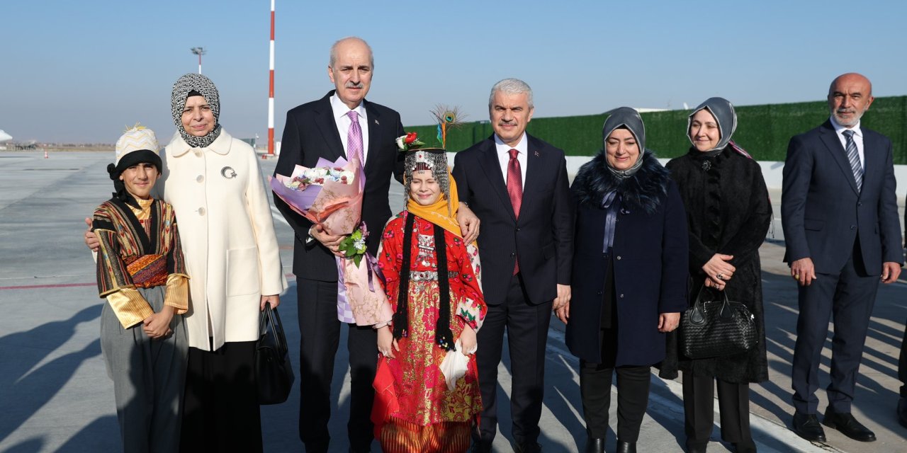 Numan Kurtulmuş  Konya’ya geldi