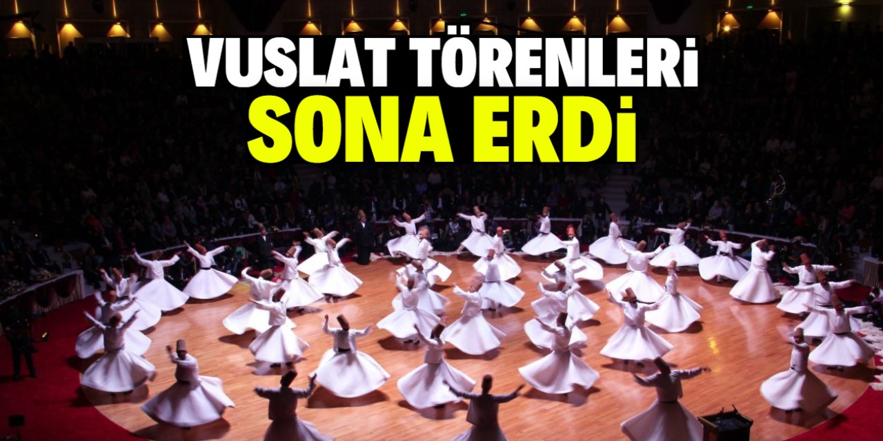 751. Vuslat Yıl Dönümü Uluslararası Anma Törenleri sona erdi