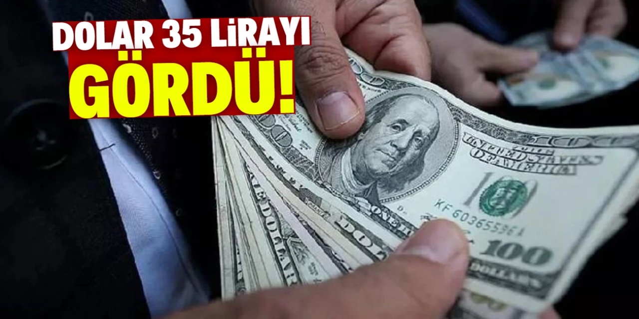 Dolar 35 lirayı gördü! Tahminler güncellendi