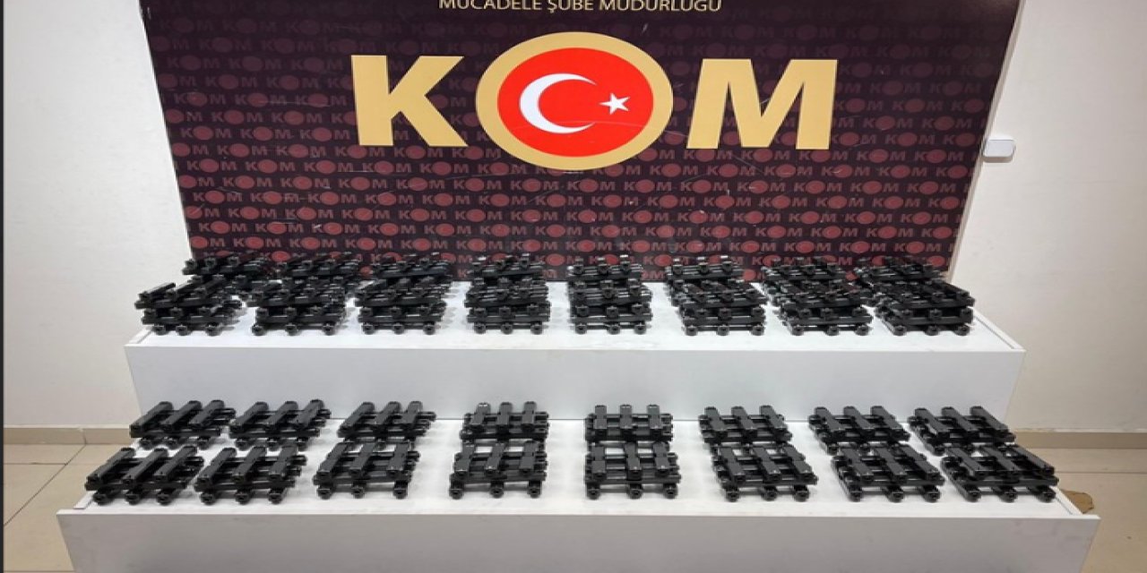 Konya'da silah kaçakçılığı operasyonu 3 zanlı tutuklandı