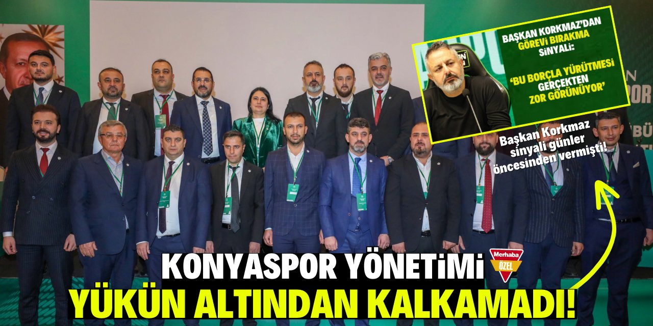 Yönetim yükün altından kalkamadı