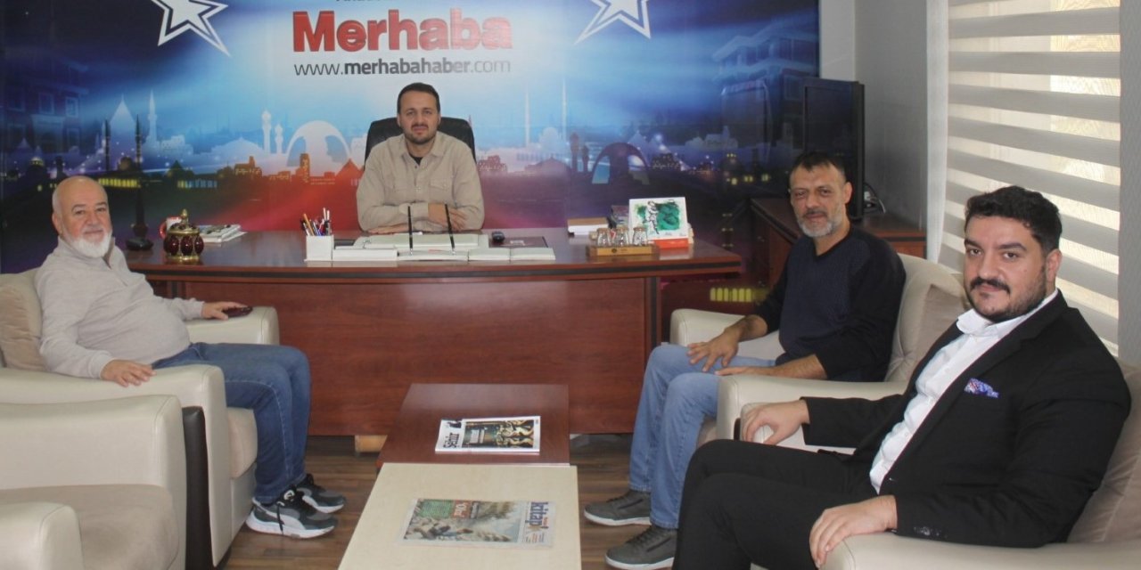 Merhaba Gazetesi’ne ziyaretler sürüyor