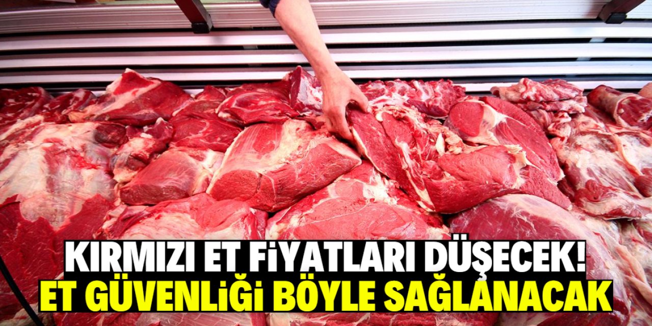 Kırmızı et fiyatları düşecek! İşte vatandaşa güven veren sistemin detayı