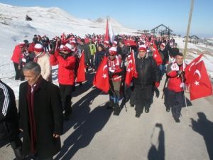 Erciyes’te Sarıkamış Şehitleri Anıldı