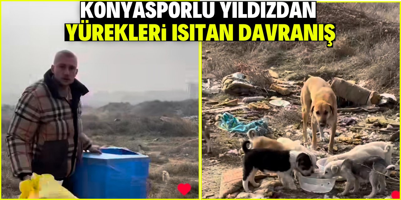 Konyasporlu yıldızdan yürekleri ısıtan davranış