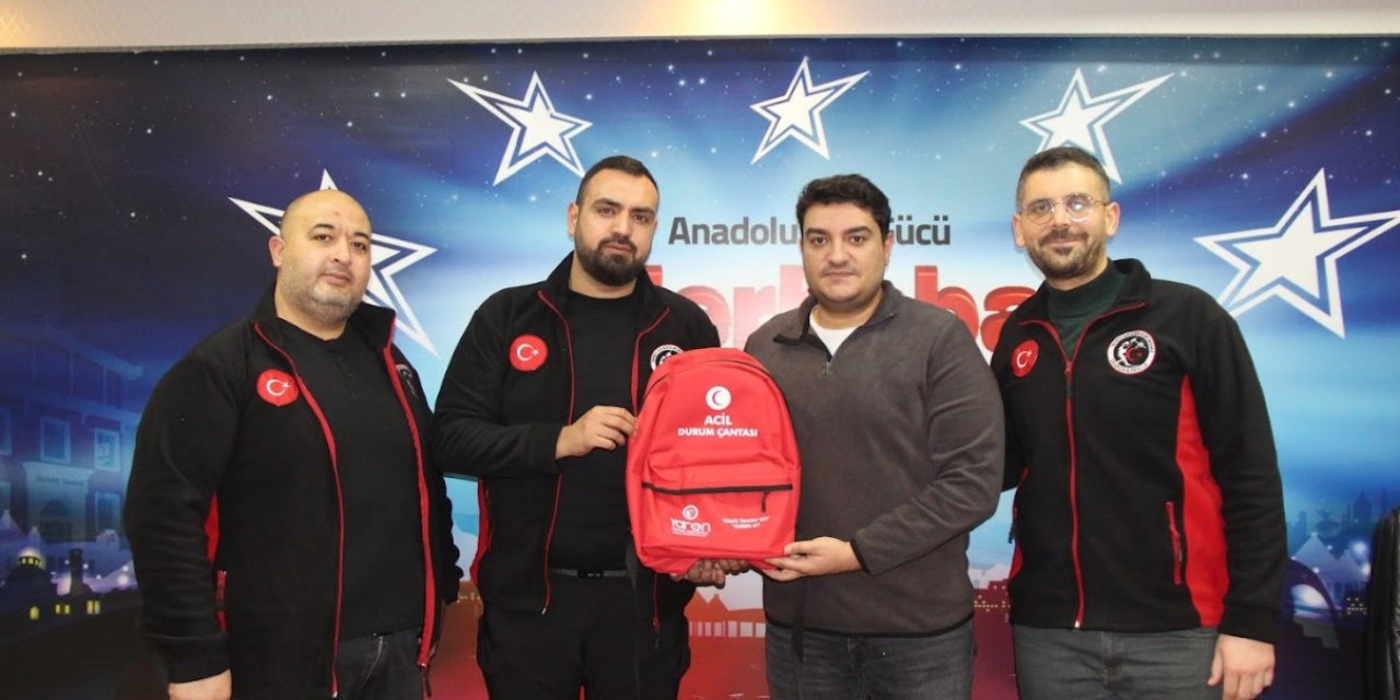 Yaren Arama Kurtarma Derneği’nden Merhaba Gazetesi’ne ziyaret