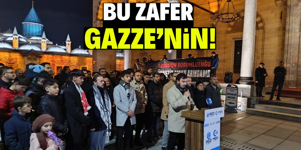 Gökcan: Bu zafer Gazze’nin zaferidir!