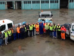 Geislingenli Türkler Kirlenen Sokakları Temizlemeye Yardım Etti