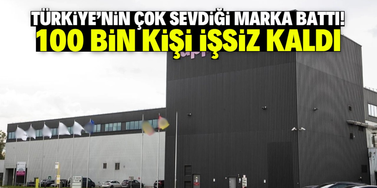Türkiye'nin çok sevdiği marka battı! 100 bin kişi işsiz kaldı