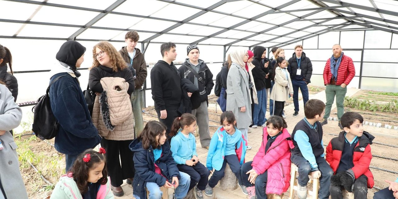 Karatay Tabiat Mektebi Erasmus öğrencilerini ağırladı