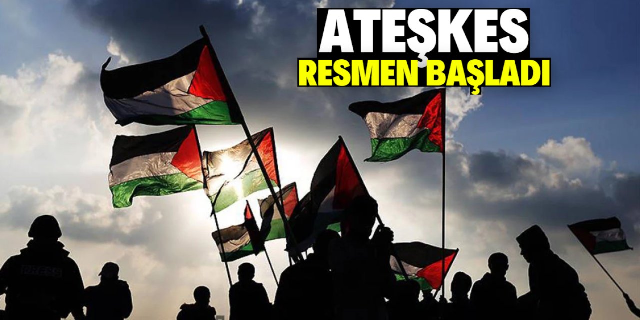 Ateşkes resmen başladı