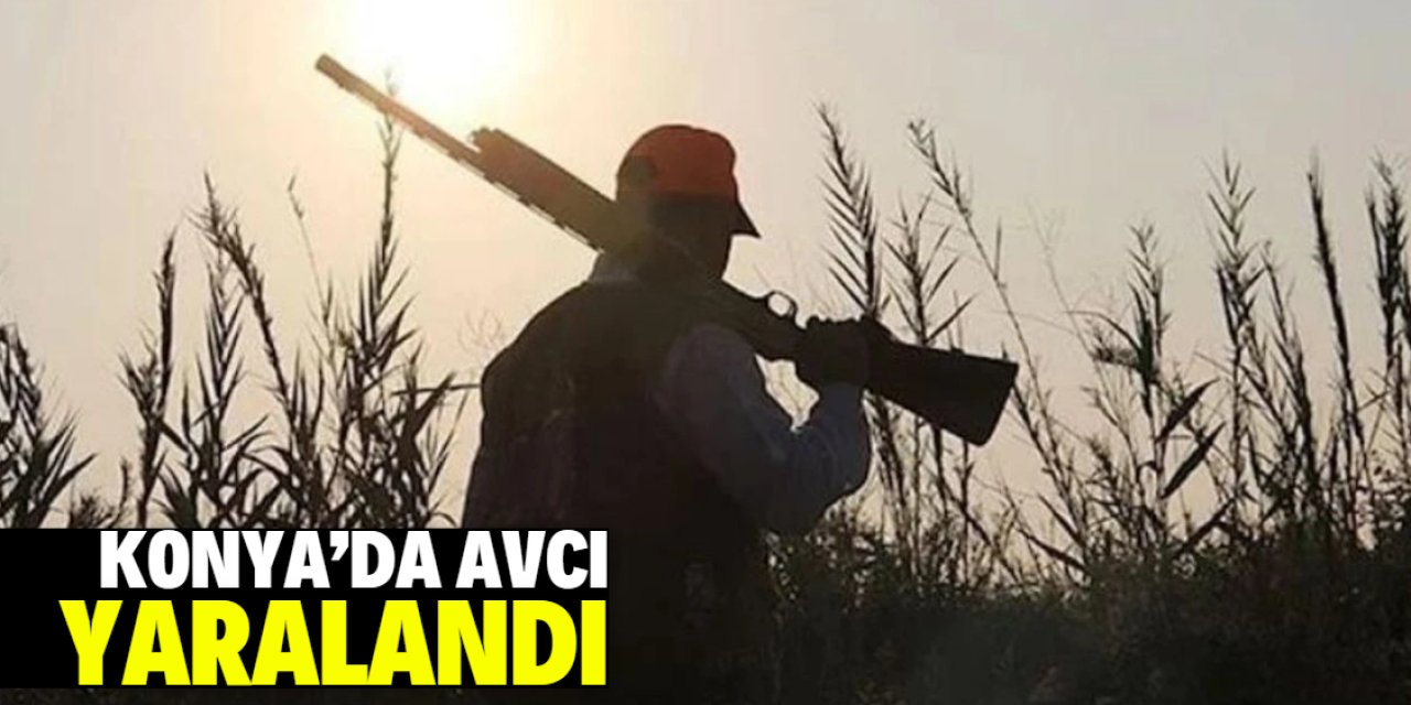 Konya'da tüfek elinde patlayan avcı yaralandı