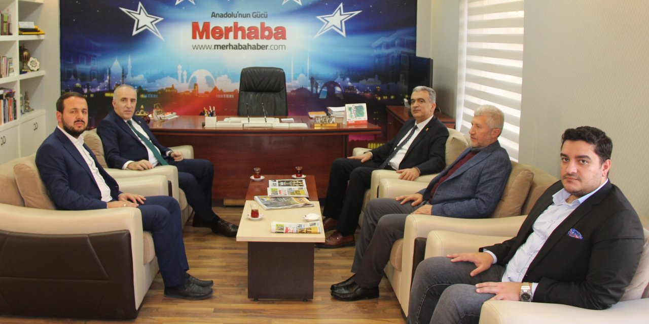 Mustafa Kaya’dan Merhaba’ya nezaket ziyareti