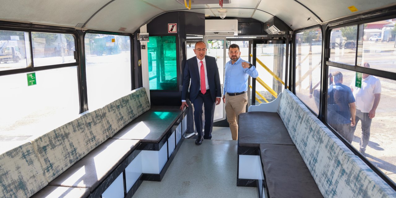 Meram’da taziye araçları vatandaşların yanında