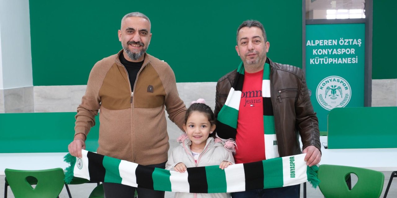 Konyaspor Armada Yeşil Beyaz, Alperen Öztaş’ın ismini kütüphanede yaşatacak