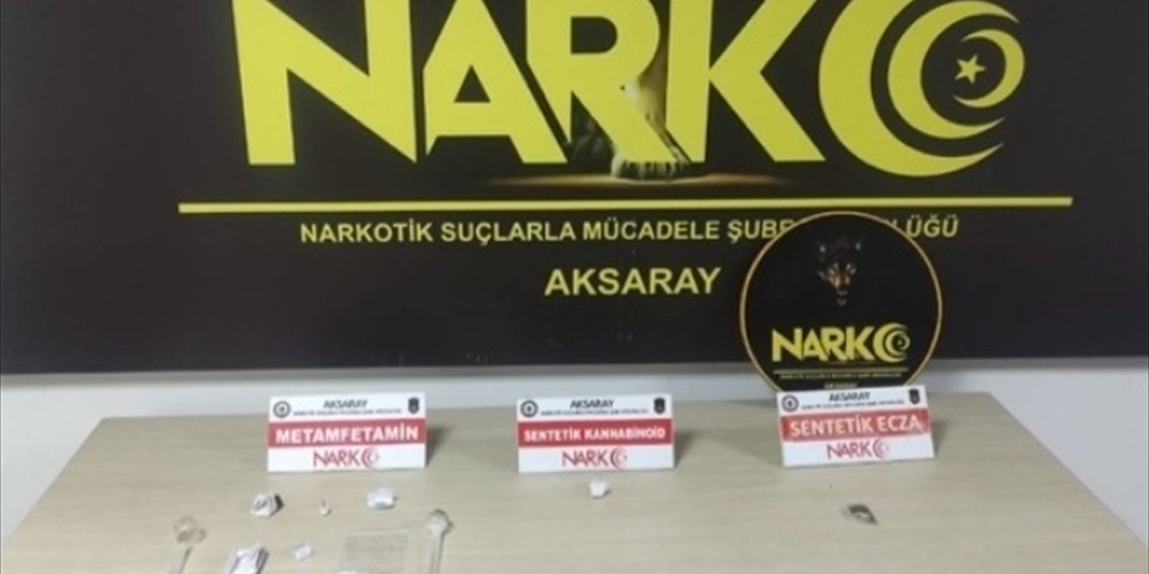 Aksaray'da uyuşturucu operasyonunda 4 şüpheli tutuklandı