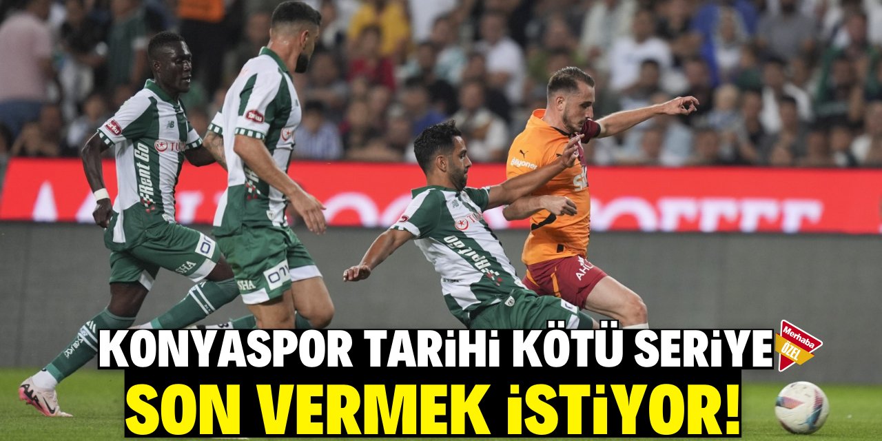 Konyaspor tarihi kötü seriye son vermek istiyor!