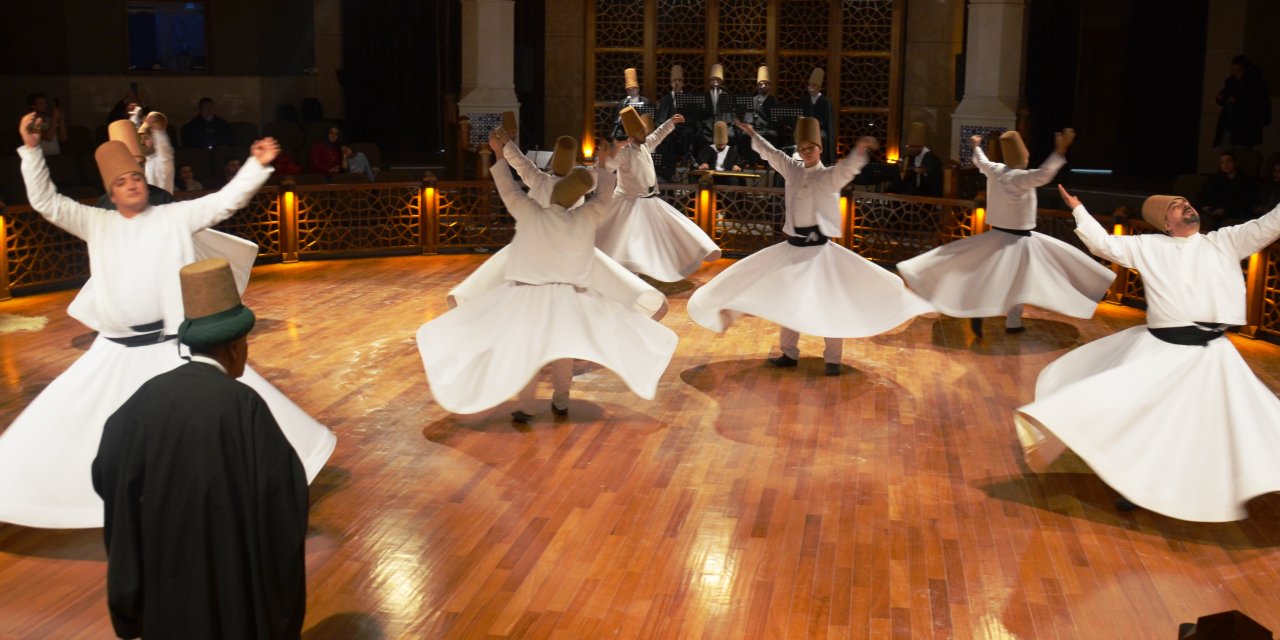 Turistlere ‘sema ayini’ tanıtıldı