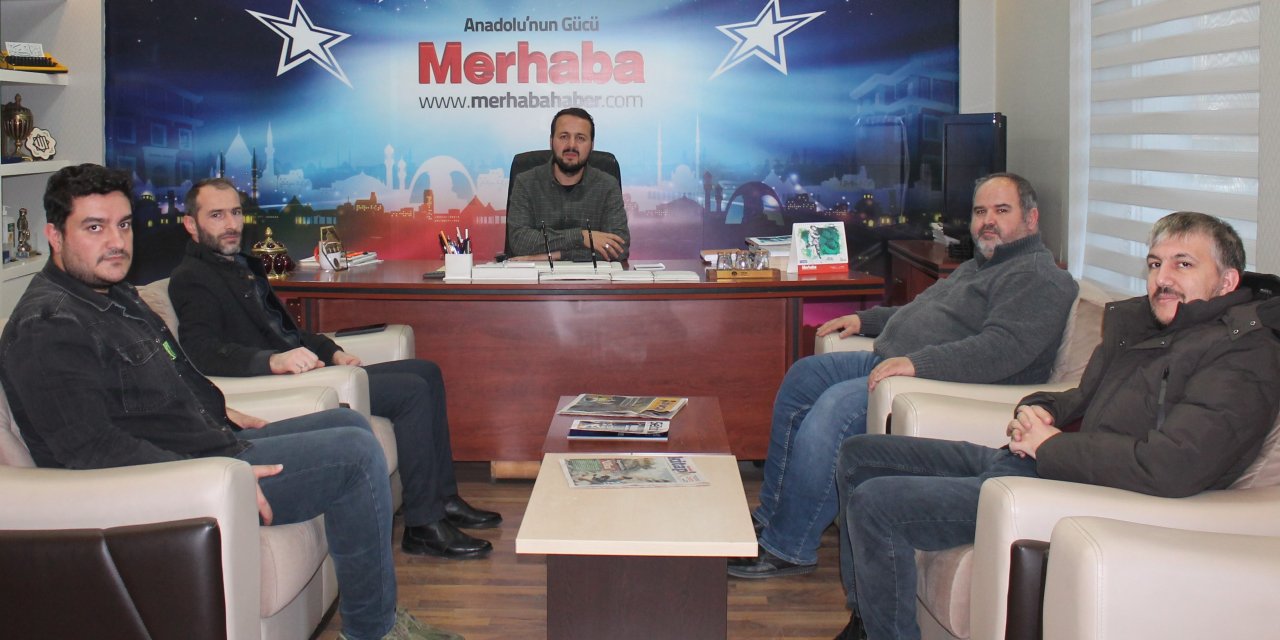 AGD’den Merhaba Gazetesi’ne ziyaret