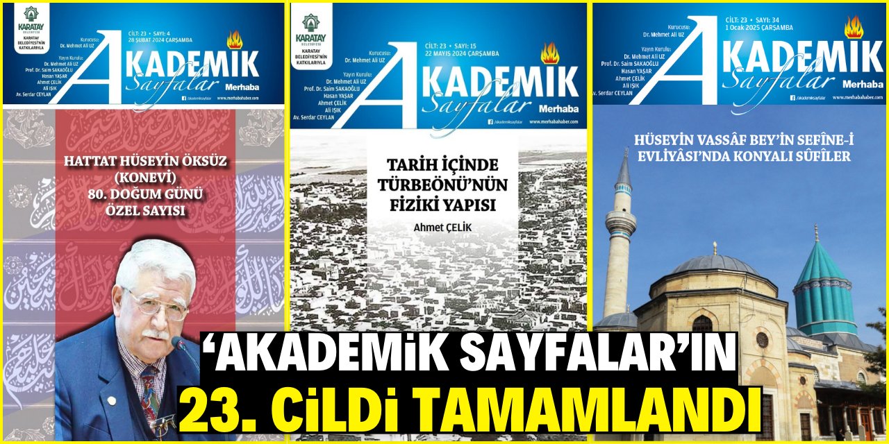 ‘Akademik Sayfalar’ın  23. cildi tamamlandı