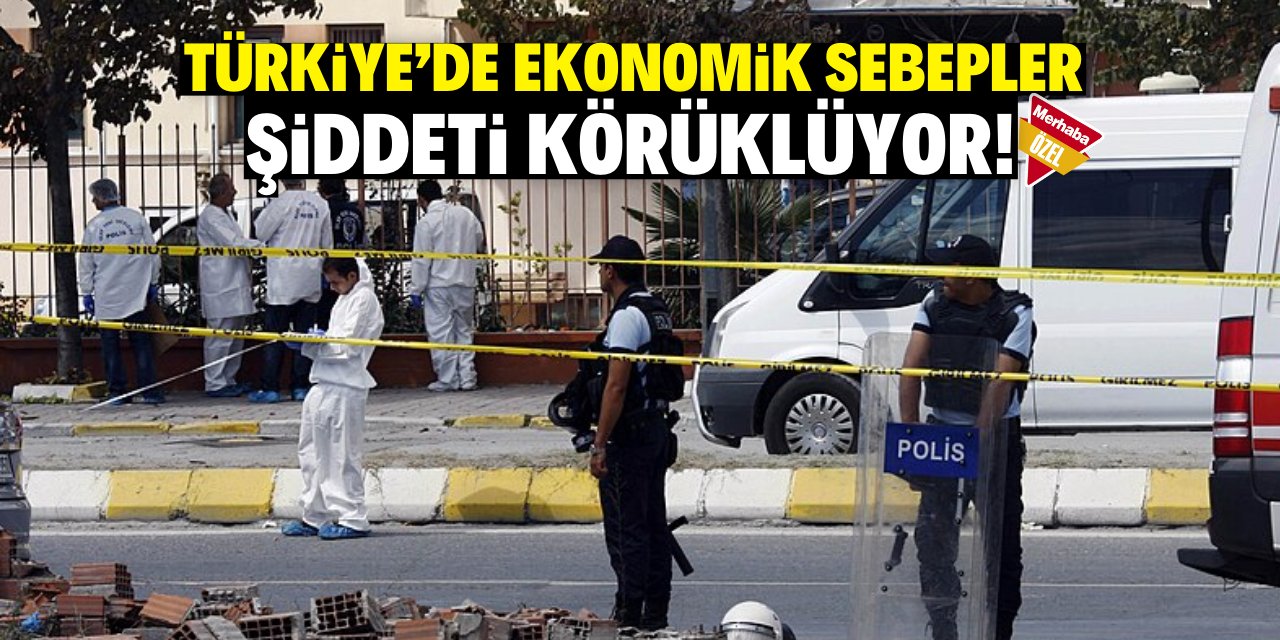 Türkiye'de ekonomik sebepler şiddeti körüklüyor