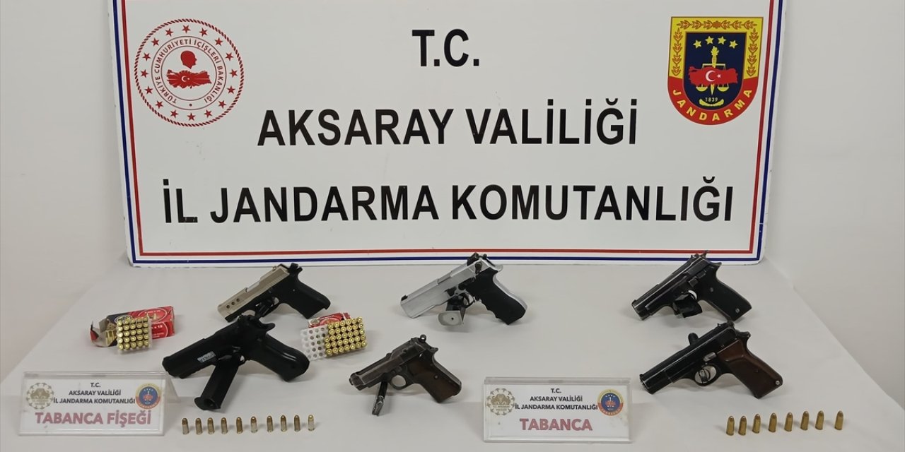 Aksaray'da silah kaçakçılığı operasyonunda yakalanan şüpheli tutuklandı