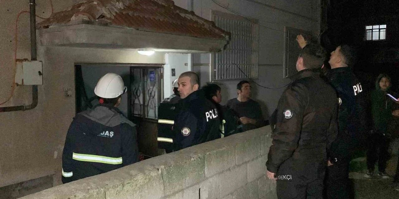 Karaman'da apartmandaki duman paniğe neden oldu