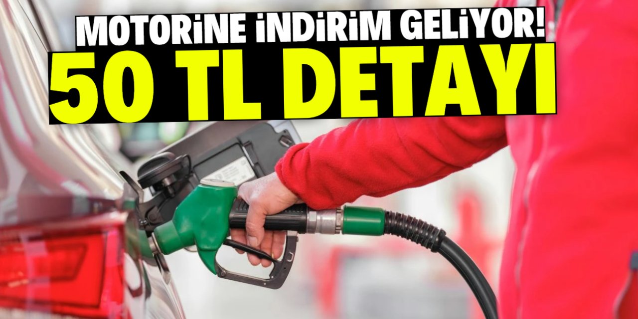 Motorine indirim geliyor! 50 TL detayı dikkat çekti