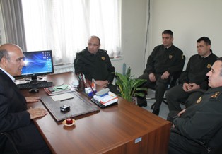 Jandarma'dan Verem Savaş'a ziyaret