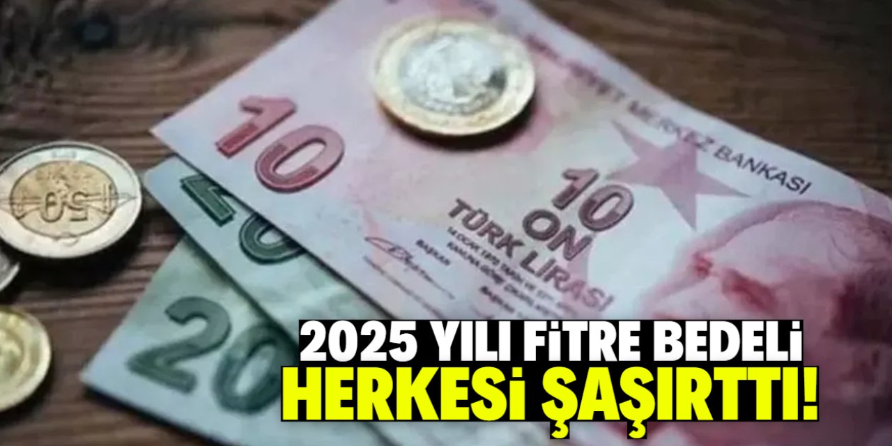 2025 yılı fitre bedeli şaşırttı! Çok düşük bir miktar