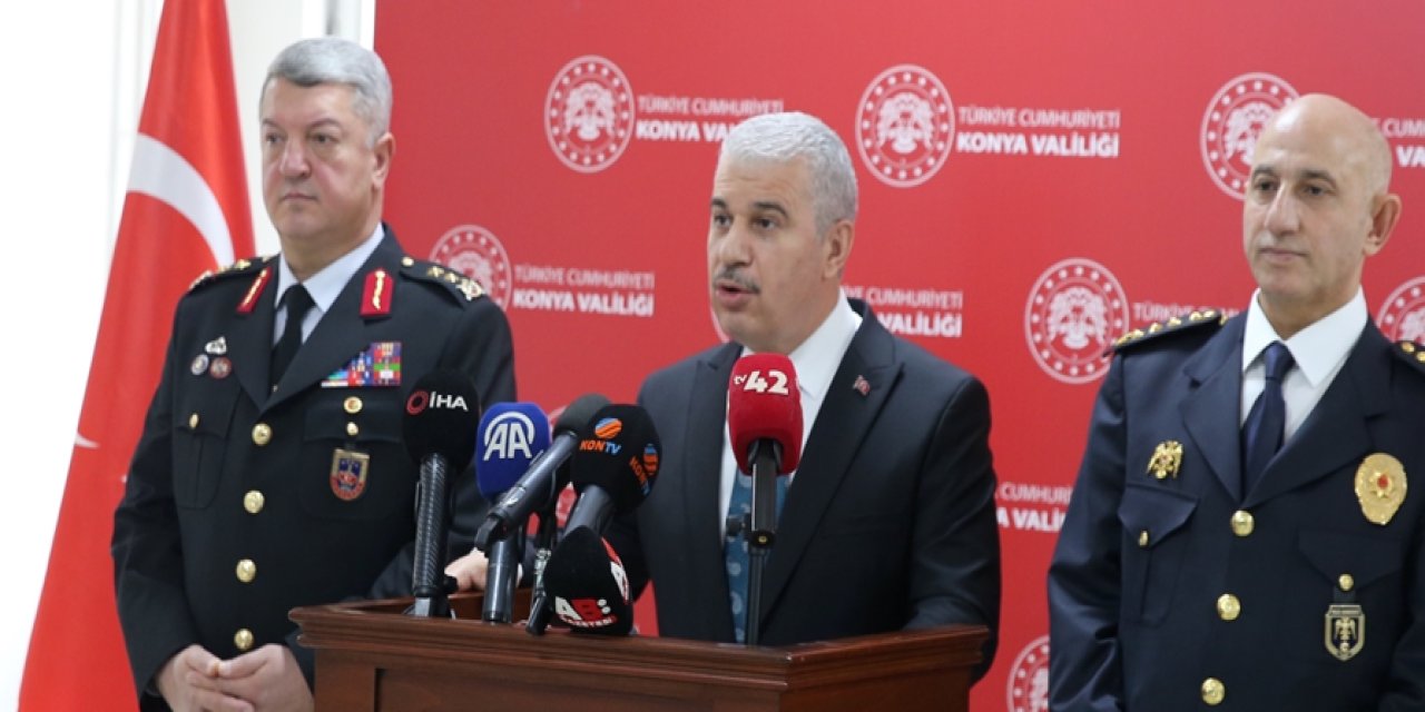 Konya'da Asayiş ve Güvenlik Toplantısı yapıldı