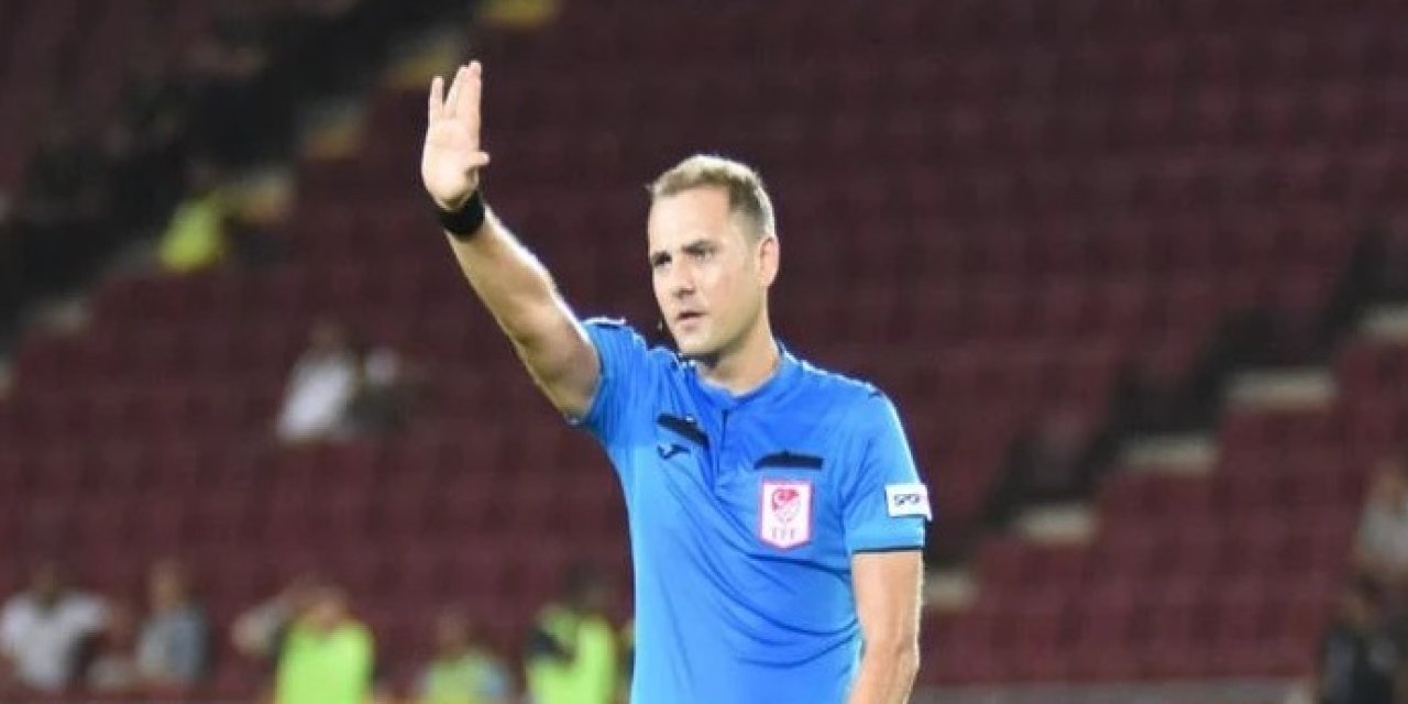 Kayserispor maçının hakemi açıklandı
