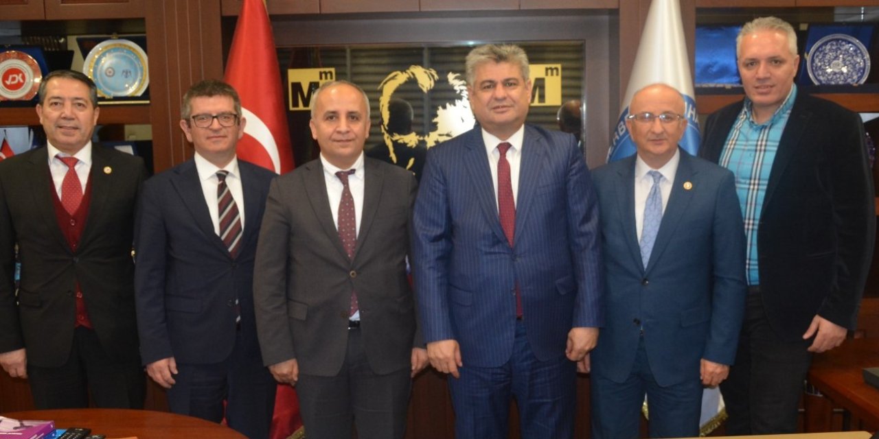 TÜİK’ten Konya SMMMO’ya ziyaret