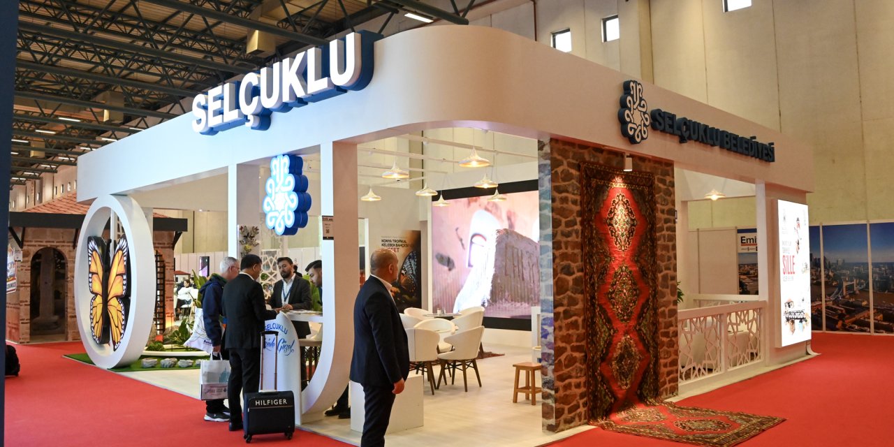 Selçuklu Belediyesi fuarda kültürel değerleri tanıttı