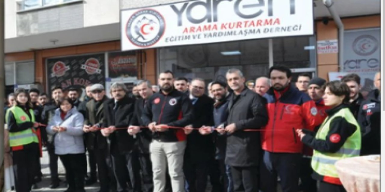 Yaren Arama Kurtarma Eğitim ve Yardımlaşma Derneği Açıldı