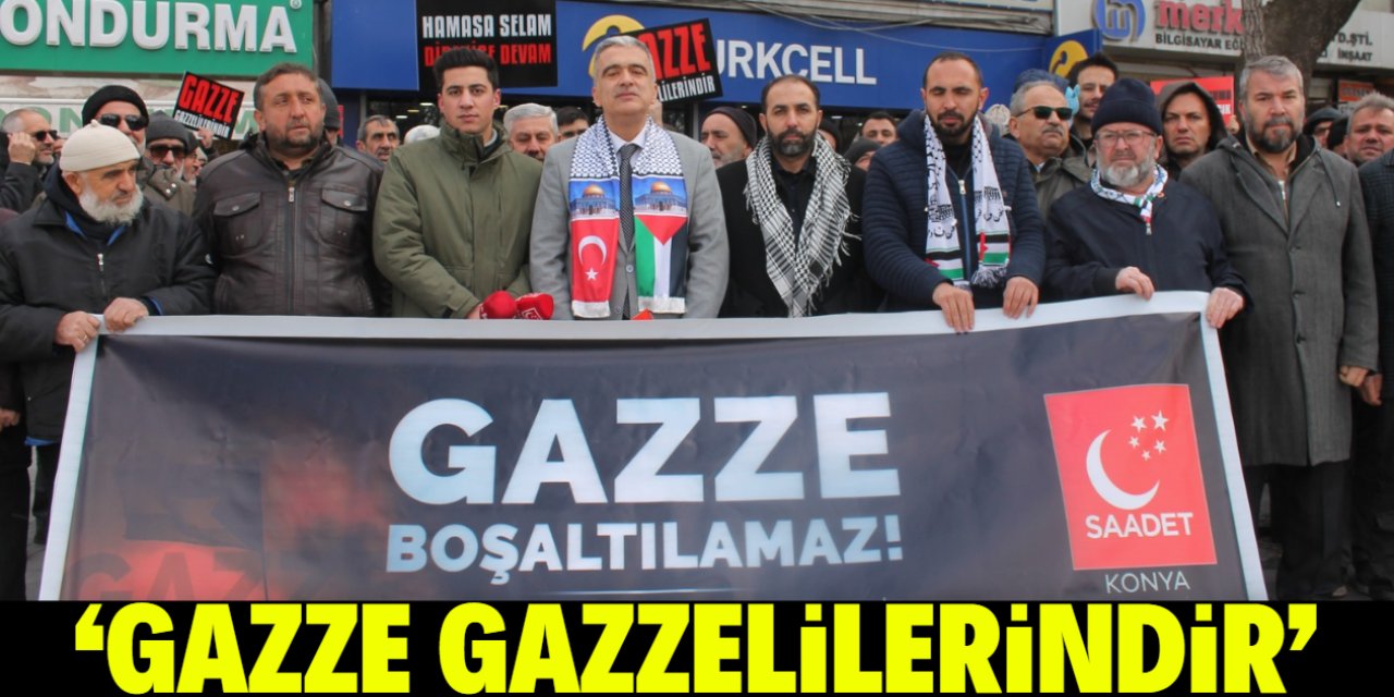 Demirel: Gazze Gazzelilerindir