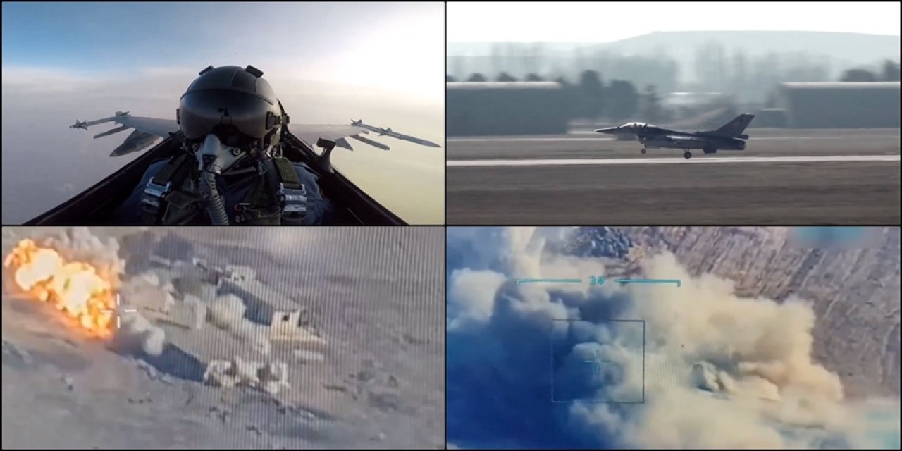 Suriye'nin kuzeyindeki Barış Pınarı bölgesinde 13 PKK/YPG'li terörist etkisiz hale getirildi