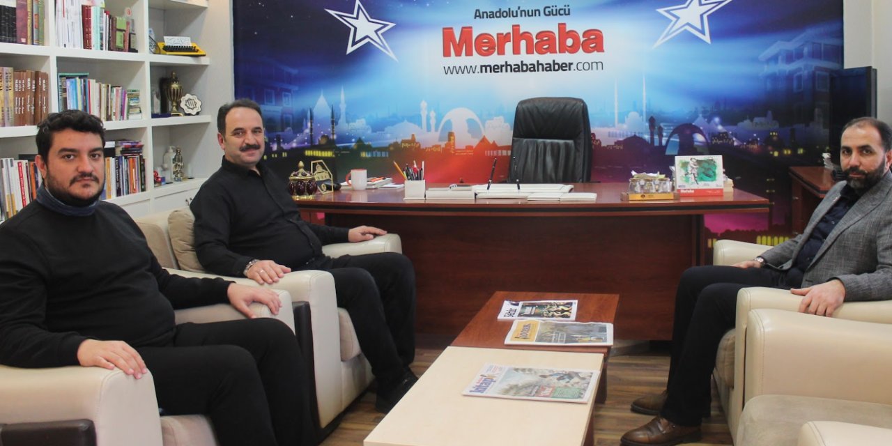 Saydam ve Küçükgünay’dan Merhaba’ya ziyaret
