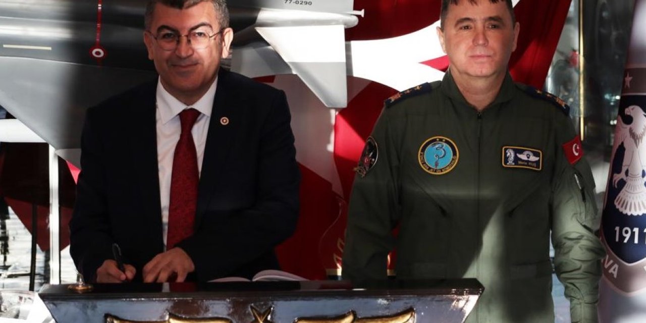 Ekici’den 3. Ana Jet Üssü Komutanlığı’na ziyaret